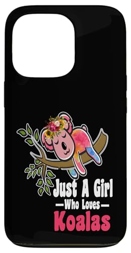 Frauen nur ein Mädchen, das Koalas australisches Tier Koala Hülle für iPhone 13 Pro Frauen nur ein Mädchen, das Koalas australisches Tier Koala Hülle für iPhone 13 Pro von Lustige australische Tiere Blumengrafiken