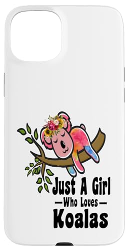 Frauen nur ein Mädchen, das Koalas australisches Tier Koala Hülle für iPhone 15 Plus Frauen nur ein Mädchen, das Koalas australisches Tier Koala Hülle für iPhone 15 Plus von Lustige australische Tiere Blumengrafiken