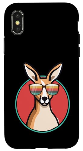 Lustige Känguru tragen Sonnenbrillen lustige australische Hülle für iPhone X/XS Lustige Känguru tragen Sonnenbrillen lustige australische Hülle für iPhone X/XS von Lustige australische Tiere Blumengrafiken
