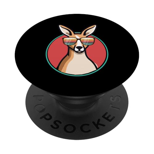 Lustige Känguru tragen Sonnenbrillen lustige australische PopSockets Klebender PopGrip Lustige Känguru tragen Sonnenbrillen lustige australische PopSockets Klebender PopGrip von Lustige australische Tiere Blumengrafiken
