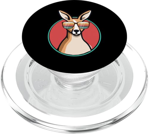 Lustige Känguru tragen Sonnenbrillen lustige australische PopSockets PopGrip für MagSafe Lustige Känguru tragen Sonnenbrillen lustige australische PopSockets PopGrip für MagSafe von Lustige australische Tiere Blumengrafiken