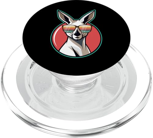 Lustige Känguru tragen Sonnenbrillen lustige australische PopSockets PopGrip für MagSafe Lustige Känguru tragen Sonnenbrillen lustige australische PopSockets PopGrip für MagSafe von Lustige australische Tiere Blumengrafiken