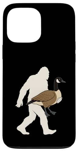 Bigfoot Carrying Canadian Goose Hülle für iPhone 13 Pro Max Bigfoot Carrying Canadian Goose Hülle für iPhone 13 Pro Max von Lustige kanadische Gänse Geschenke Gans