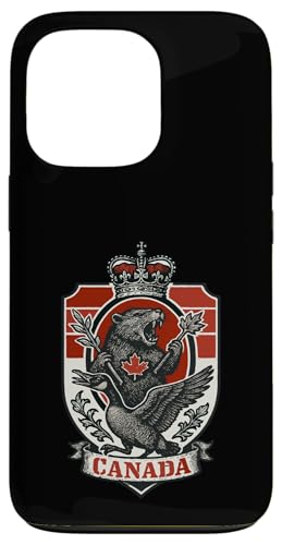 Canadian Crest Industrious Beaver Ungovernable Goose Hülle für iPhone 13 Pro Canadian Crest Industrious Beaver Ungovernable Goose Hülle für iPhone 13 Pro von Lustige kanadische Gänse Geschenke Gans