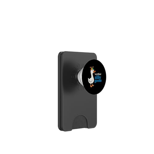 Certified Silly Goose PopSockets PopWallet für MagSafe Certified Silly Goose PopSockets PopWallet für MagSafe von Lustige kanadische Gänse Geschenke Gans