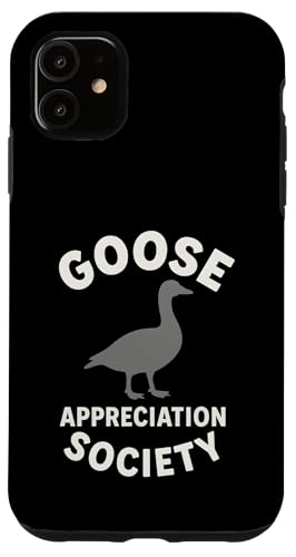 Goose Appreciation Society Hülle für iPhone 11 Goose Appreciation Society Hülle für iPhone 11 von Lustige kanadische Gänse Geschenke Gans
