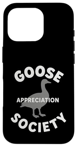 Goose Appreciation Society Hülle für iPhone 16 Pro Goose Appreciation Society Hülle für iPhone 16 Pro von Lustige kanadische Gänse Geschenke Gans