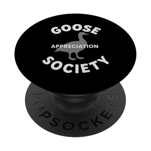 Goose Appreciation Society PopSockets Klebender PopGrip Goose Appreciation Society PopSockets Klebender PopGrip von Lustige kanadische Gänse Geschenke Gans