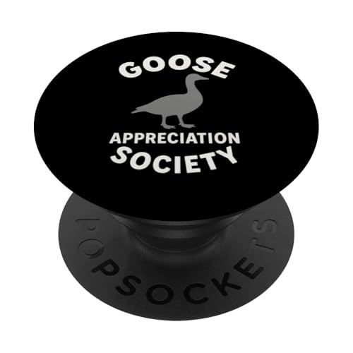 Goose Appreciation Society PopSockets Klebender PopGrip Goose Appreciation Society PopSockets Klebender PopGrip von Lustige kanadische Gänse Geschenke Gans