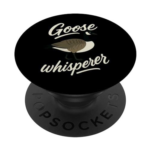 Goose Whisperer PopSockets Klebender PopGrip Goose Whisperer PopSockets Klebender PopGrip von Lustige kanadische Gänse Geschenke Gans