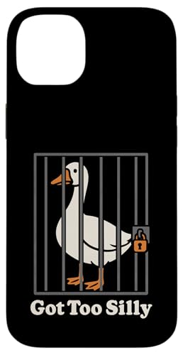 Got Too Silly Hülle für iPhone 14 Plus Got Too Silly Hülle für iPhone 14 Plus von Lustige kanadische Gänse Geschenke Gans