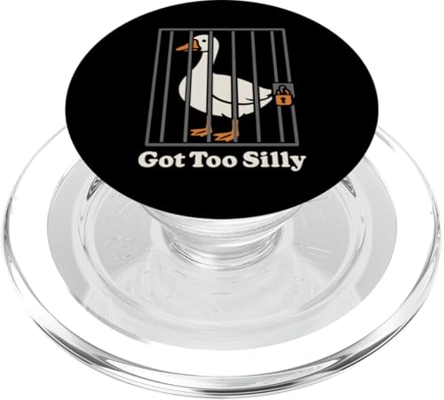 Got Too Silly PopSockets PopGrip für MagSafe Got Too Silly PopSockets PopGrip für MagSafe von Lustige kanadische Gänse Geschenke Gans