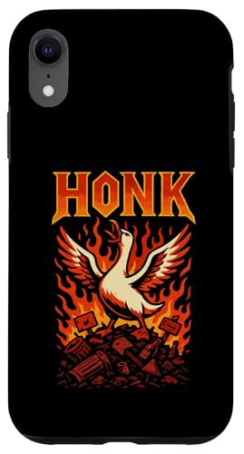 Honk Hülle für iPhone XR Honk Hülle für iPhone XR von Lustige kanadische Gänse Geschenke Gans