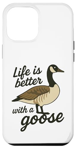Life Is Better With A Goose Hülle für iPhone 12 Pro Max Life Is Better With A Goose Hülle für iPhone 12 Pro Max von Lustige kanadische Gänse Geschenke Gans