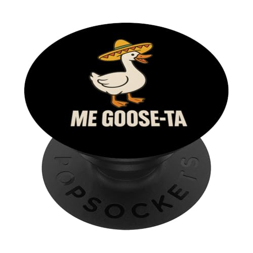 ME Goose-Ta PopSockets Klebender PopGrip ME Goose-Ta PopSockets Klebender PopGrip von Lustige kanadische Gänse Geschenke Gans