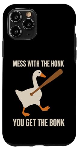 Mess With The Honk You Get The Bonk Hülle für iPhone 11 Pro Mess With The Honk You Get The Bonk Hülle für iPhone 11 Pro von Lustige kanadische Gänse Geschenke Gans