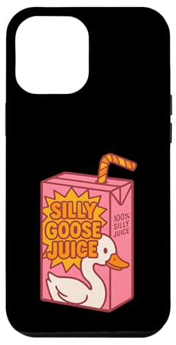 Silly Goose Juice Hülle für iPhone 12 Pro Max Silly Goose Juice Hülle für iPhone 12 Pro Max von Lustige kanadische Gänse Geschenke Gans