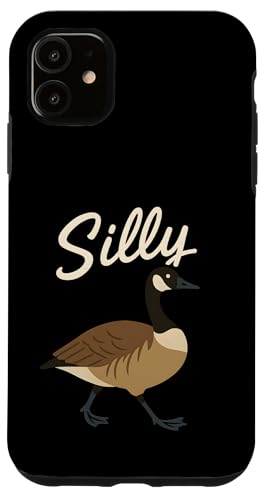 Silly Hülle für iPhone 11 Silly Hülle für iPhone 11 von Lustige kanadische Gänse Geschenke Gans