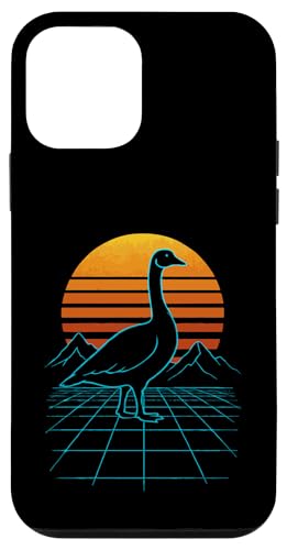 Synthwave -Ästhetik 70er 80er Vintage Retro Hülle für iPhone 12 mini Synthwave -Ästhetik 70er 80er Vintage Retro Hülle für iPhone 12 mini von Lustige kanadische Gänse Geschenke Gans