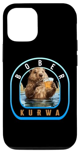 Hülle für iPhone 14 Bober Kurwa Lustige Bober Bier trinken Bier Liebhaber von Lustige passende Tees Co.