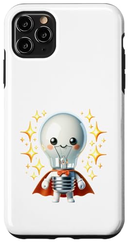 Süßer Glühbirne Superheld Elektriker Superheld Glühlampe Hülle für iPhone 11 Pro Max Süßer Glühbirne Superheld Elektriker Superheld Glühlampe Hülle für iPhone 11 Pro Max von Lustiger Glüh Lampen Held Super Glühbirnen Hero