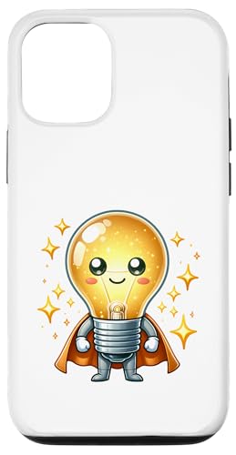 Süßer Glühbirne Superheld Elektriker Superheld Glühlampe Hülle für iPhone 12/12 Pro Süßer Glühbirne Superheld Elektriker Superheld Glühlampe Hülle für iPhone 12/12 Pro von Lustiger Glüh Lampen Held Super Glühbirnen Hero