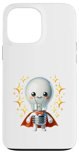 Süßer Glühbirne Superheld Elektriker Superheld Glühlampe Hülle für iPhone 13 Pro Max Süßer Glühbirne Superheld Elektriker Superheld Glühlampe Hülle für iPhone 13 Pro Max von Lustiger Glüh Lampen Held Super Glühbirnen Hero