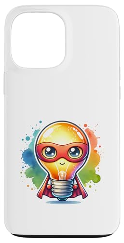 Süßer Glühbirne Superheld Elektriker Superheld Glühlampe Hülle für iPhone 13 Pro Max Süßer Glühbirne Superheld Elektriker Superheld Glühlampe Hülle für iPhone 13 Pro Max von Lustiger Glüh Lampen Held Super Glühbirnen Hero