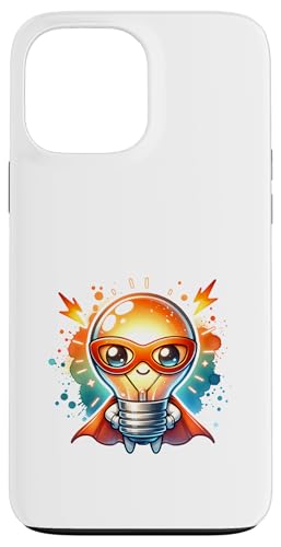Süßer Glühbirne Superheld Elektriker Superheld Glühlampe Hülle für iPhone 13 Pro Max Süßer Glühbirne Superheld Elektriker Superheld Glühlampe Hülle für iPhone 13 Pro Max von Lustiger Glüh Lampen Held Super Glühbirnen Hero