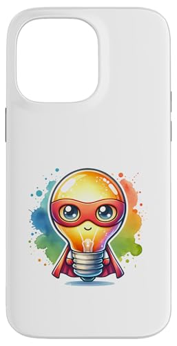 Süßer Glühbirne Superheld Elektriker Superheld Glühlampe Hülle für iPhone 14 Pro Max Süßer Glühbirne Superheld Elektriker Superheld Glühlampe Hülle für iPhone 14 Pro Max von Lustiger Glüh Lampen Held Super Glühbirnen Hero