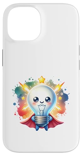 Süßer Glühbirne Superheld Elektriker Superheld Glühlampe Hülle für iPhone 14 Süßer Glühbirne Superheld Elektriker Superheld Glühlampe Hülle für iPhone 14 von Lustiger Glüh Lampen Held Super Glühbirnen Hero