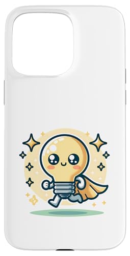 Süßer Glühbirne Superheld Elektriker Superheld Glühlampe Hülle für iPhone 15 Pro Max Süßer Glühbirne Superheld Elektriker Superheld Glühlampe Hülle für iPhone 15 Pro Max von Lustiger Glüh Lampen Held Super Glühbirnen Hero