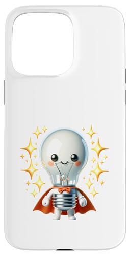 Süßer Glühbirne Superheld Elektriker Superheld Glühlampe Hülle für iPhone 15 Pro Max Süßer Glühbirne Superheld Elektriker Superheld Glühlampe Hülle für iPhone 15 Pro Max von Lustiger Glüh Lampen Held Super Glühbirnen Hero