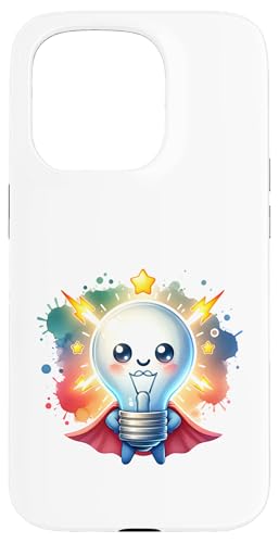 Süßer Glühbirne Superheld Elektriker Superheld Glühlampe Hülle für iPhone 15 Pro Süßer Glühbirne Superheld Elektriker Superheld Glühlampe Hülle für iPhone 15 Pro von Lustiger Glüh Lampen Held Super Glühbirnen Hero