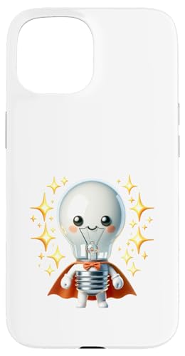 Süßer Glühbirne Superheld Elektriker Superheld Glühlampe Hülle für iPhone 15 Süßer Glühbirne Superheld Elektriker Superheld Glühlampe Hülle für iPhone 15 von Lustiger Glüh Lampen Held Super Glühbirnen Hero