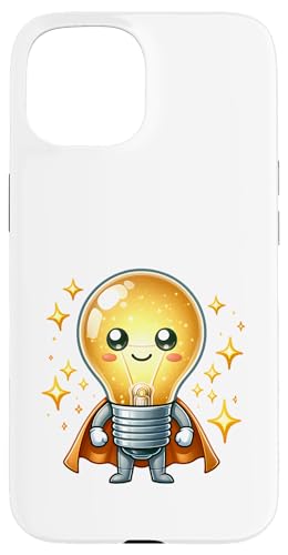 Süßer Glühbirne Superheld Elektriker Superheld Glühlampe Hülle für iPhone 15 Süßer Glühbirne Superheld Elektriker Superheld Glühlampe Hülle für iPhone 15 von Lustiger Glüh Lampen Held Super Glühbirnen Hero