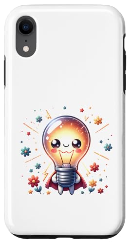 Süßer Glühbirne Superheld Elektriker Superheld Glühlampe Hülle für iPhone XR Süßer Glühbirne Superheld Elektriker Superheld Glühlampe Hülle für iPhone XR von Lustiger Glüh Lampen Held Super Glühbirnen Hero