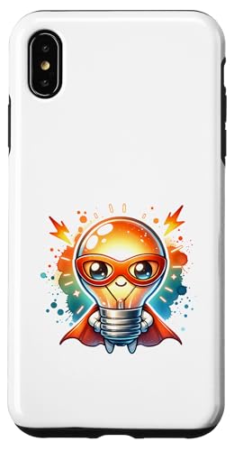 Süßer Glühbirne Superheld Elektriker Superheld Glühlampe Hülle für iPhone XS Max Süßer Glühbirne Superheld Elektriker Superheld Glühlampe Hülle für iPhone XS Max von Lustiger Glüh Lampen Held Super Glühbirnen Hero