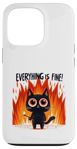lustiges sarkastisches Katzen Zitat ironisches Design Hülle für iPhone 13 Pro von Lustiger Katzen Spruch, Lustig sarkastisch