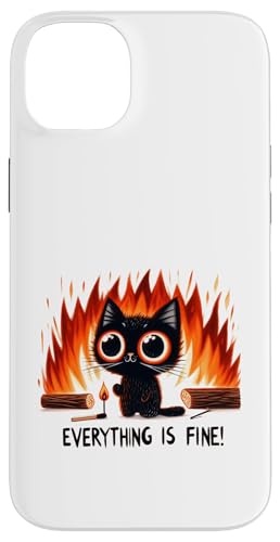 lustiges sarkastisches Katzen Zitat ironisches Design Hülle für iPhone 14 Plus von Lustiger Katzen Spruch, Lustig sarkastisch