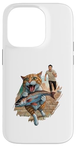 lustiges sarkastisches Katzen Zitat ironisches Design Hülle für iPhone 14 Pro von Lustiger Katzen Spruch, Lustig sarkastisch