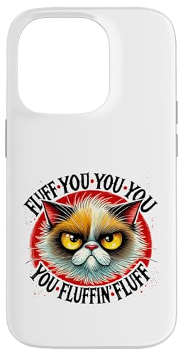lustiges sarkastisches Katzen Zitat ironisches Design Hülle für iPhone 14 Pro von Lustiger Katzen Spruch, Lustig sarkastisch