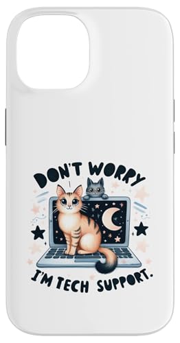 lustiges sarkastisches Katzen Zitat ironisches Design Hülle für iPhone 14 von Lustiger Katzen Spruch, Lustig sarkastisch