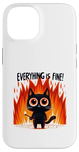 lustiges sarkastisches Katzen Zitat ironisches Design Hülle für iPhone 14 von Lustiger Katzen Spruch, Lustig sarkastisch