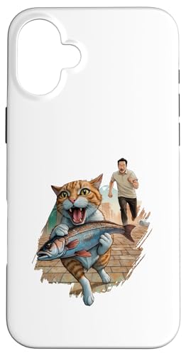 lustiges sarkastisches Katzen Zitat ironisches Design Hülle für iPhone 16 Plus von Lustiger Katzen Spruch, Lustig sarkastisch