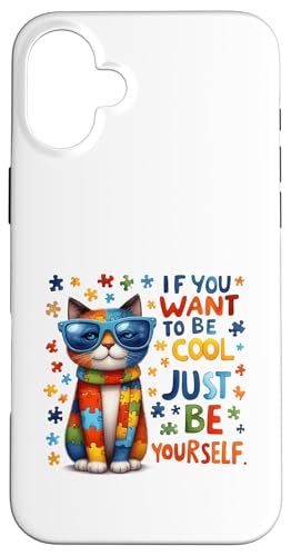 lustiges sarkastisches Katzen Zitat ironisches Design Hülle für iPhone 16 Plus von Lustiger Katzen Spruch, Lustig sarkastisch