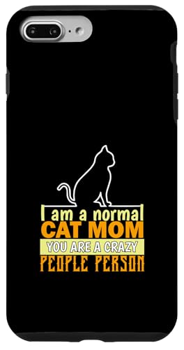 lustiges sarkastisches Katzen Zitat ironisches Design Hülle für iPhone 7 Plus/8 Plus von Lustiger Katzen Spruch, Lustig sarkastisch