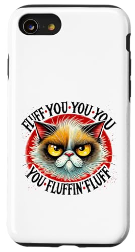 lustiges sarkastisches Katzen Zitat ironisches Design Hülle für iPhone SE (2020) / 7 / 8 von Lustiger Katzen Spruch, Lustig sarkastisch