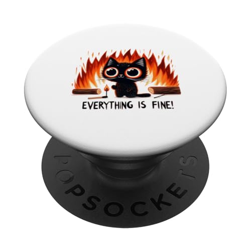 lustiges sarkastisches Katzen Zitat ironisches Design PopSockets Klebender PopGrip lustiges sarkastisches Katzen Zitat ironisches Design PopSockets Klebender PopGrip von Lustiger Katzen Spruch, Lustig sarkastisch