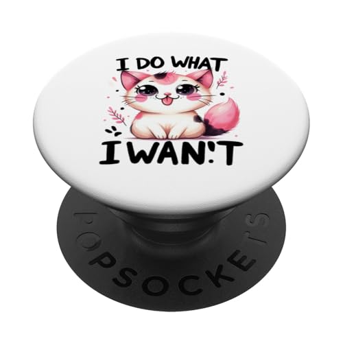 lustiges sarkastisches Katzen Zitat ironisches Design PopSockets Klebender PopGrip lustiges sarkastisches Katzen Zitat ironisches Design PopSockets Klebender PopGrip von Lustiger Katzen Spruch, Lustig sarkastisch